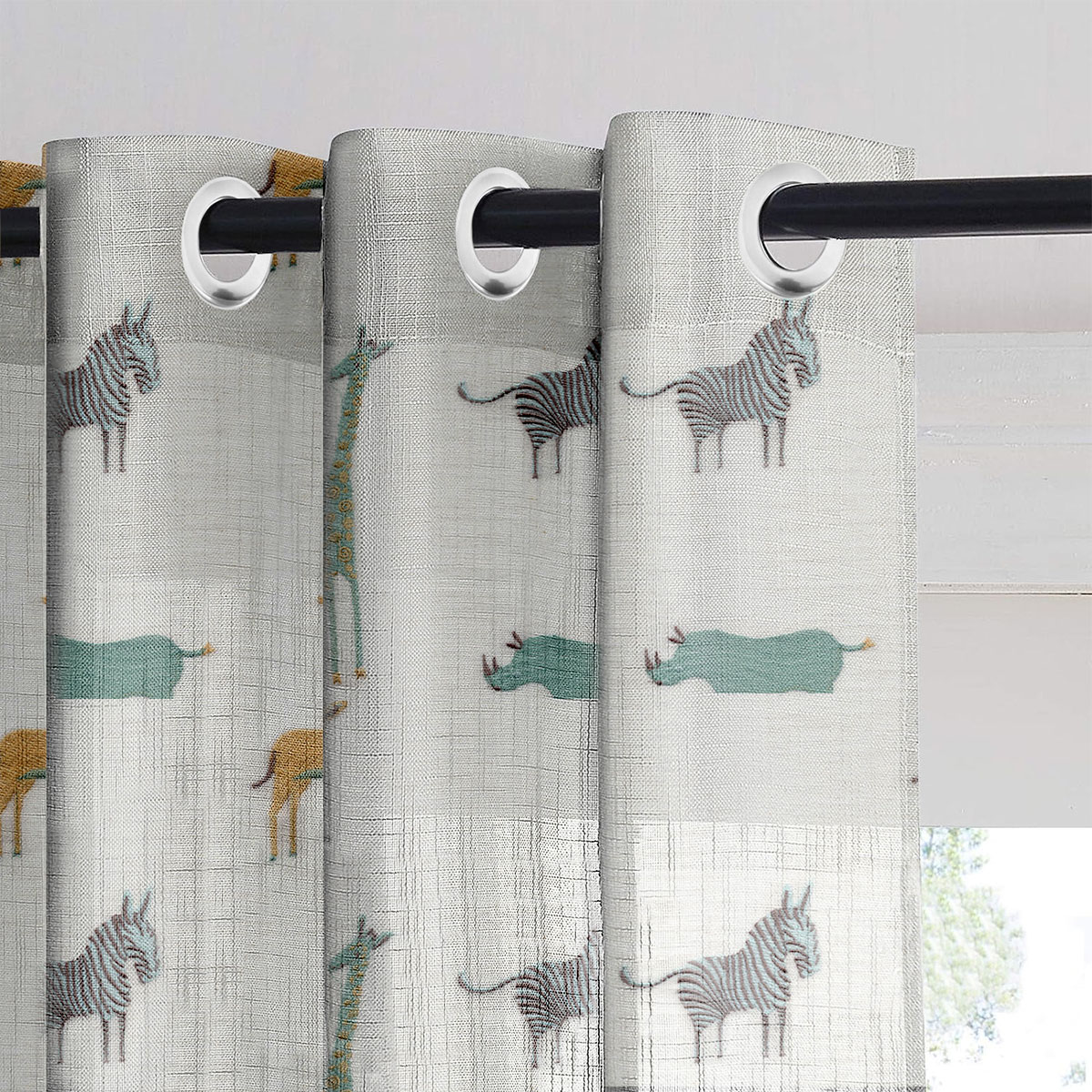 Wild Meadow Sheer Curtain